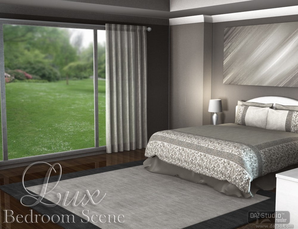 Luxury Bedroom Scene