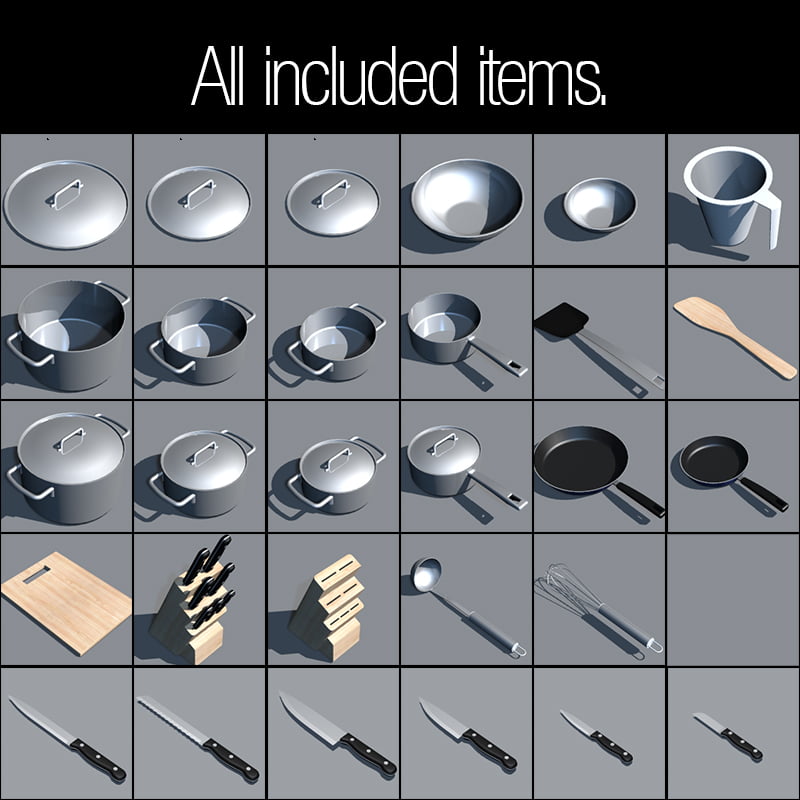 Everyday items, Kitchenware