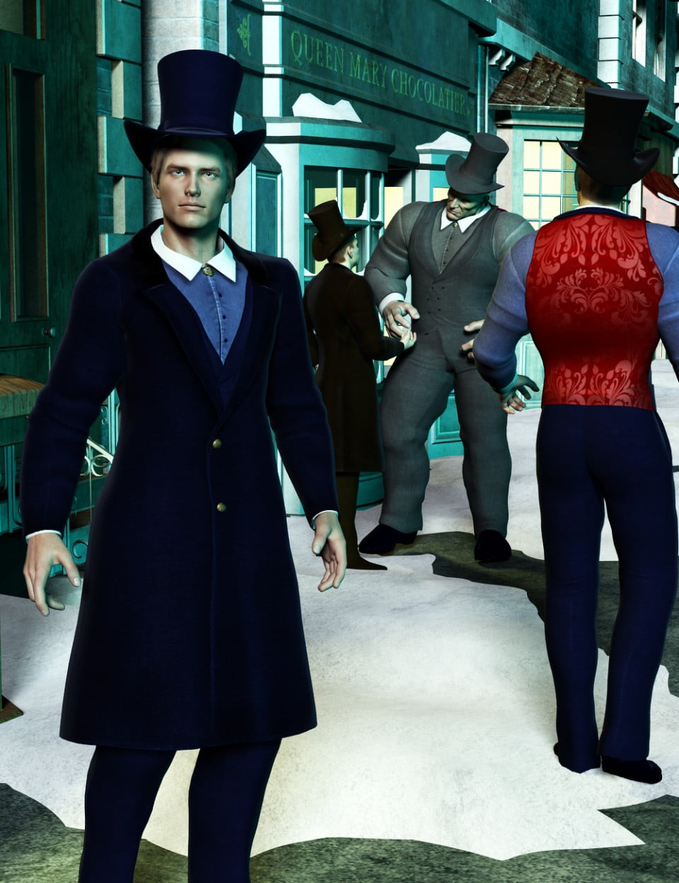 19th Century Frock Coat Outfit