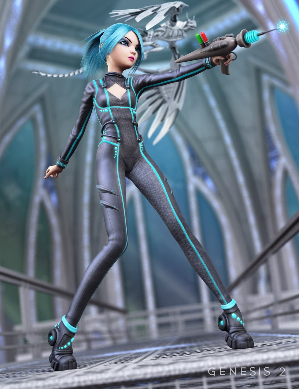 Manga-Anime Battlesuit for Genesis 2 Female(s)