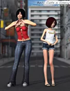 BWC Cute n Smexy - Poses for Victoria 6 and Keiko 6