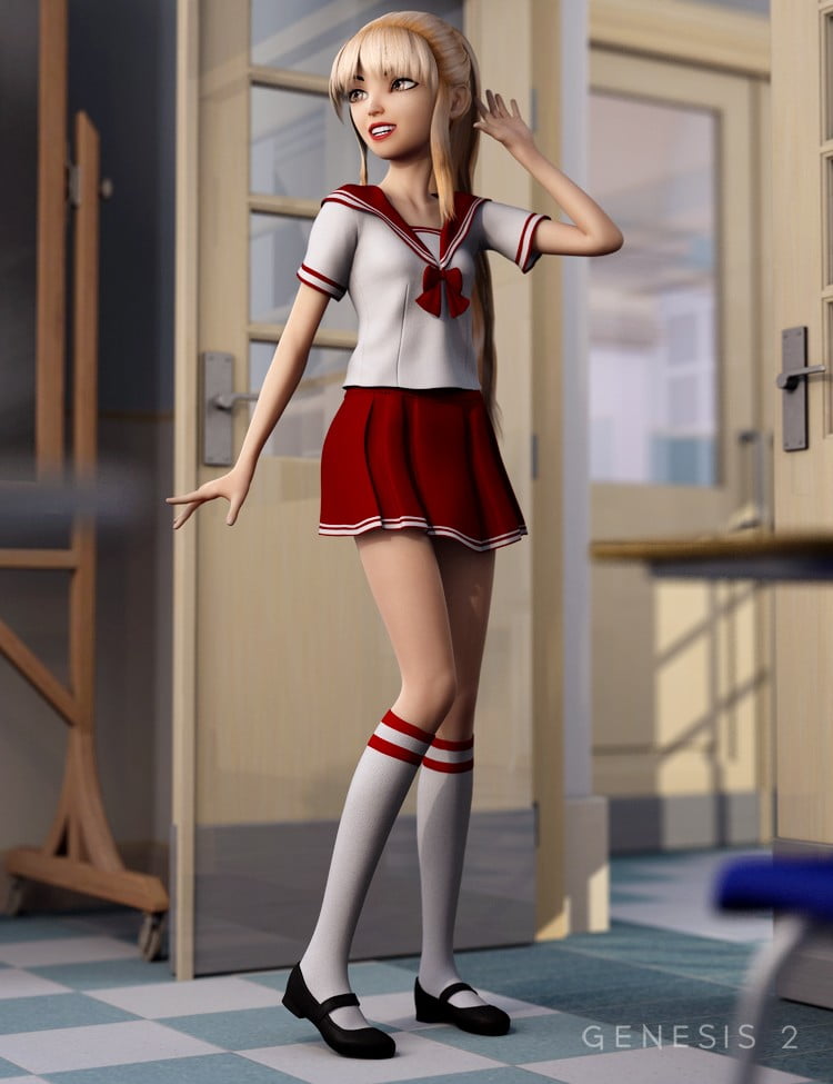 School Girl Textures