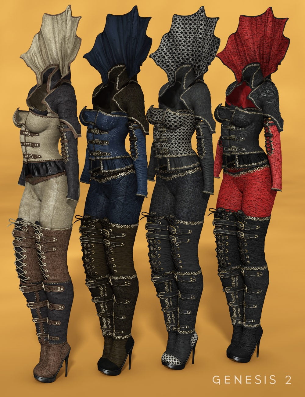 Dark Princess Outfit Textures