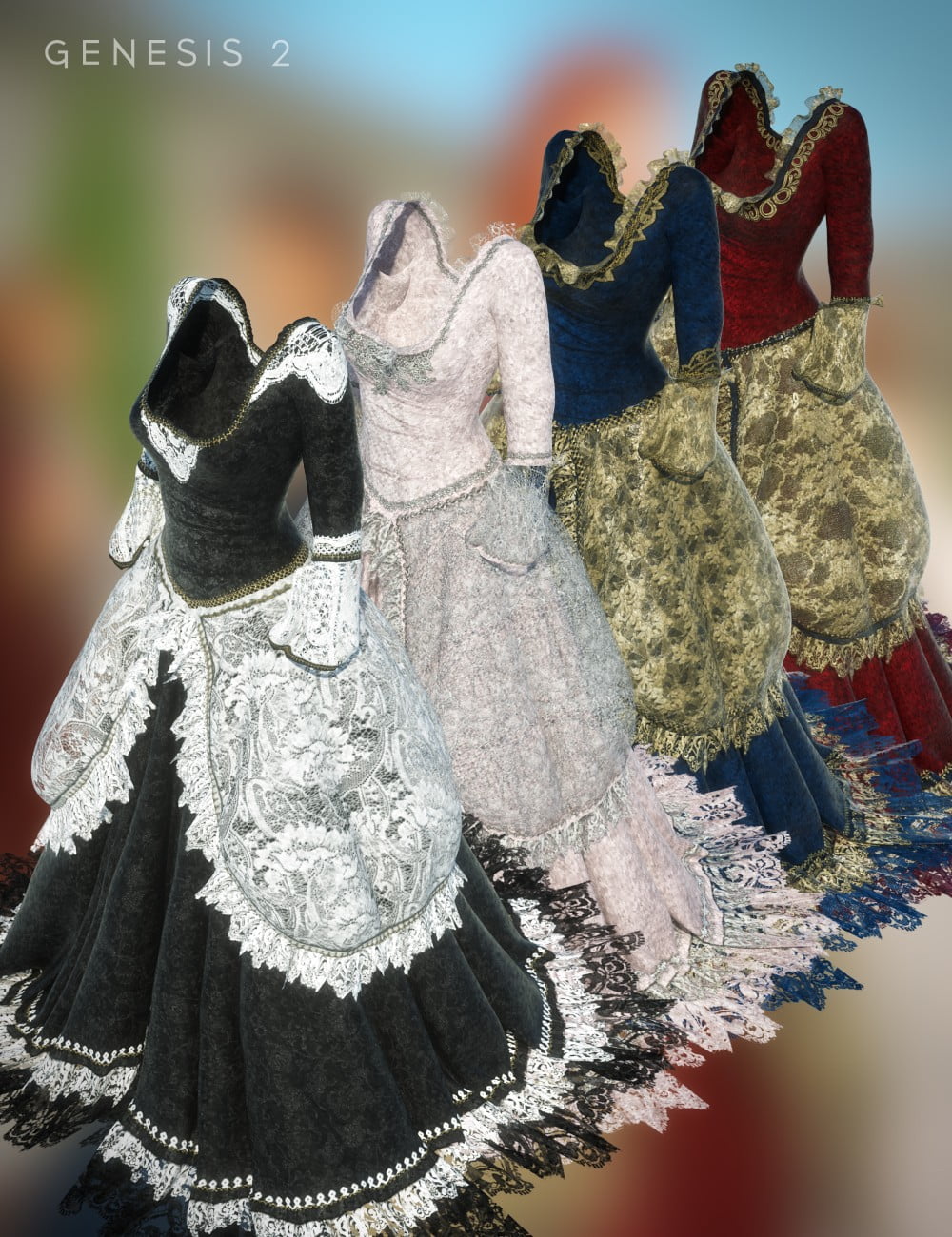 Grand Ballroom Dress Textures