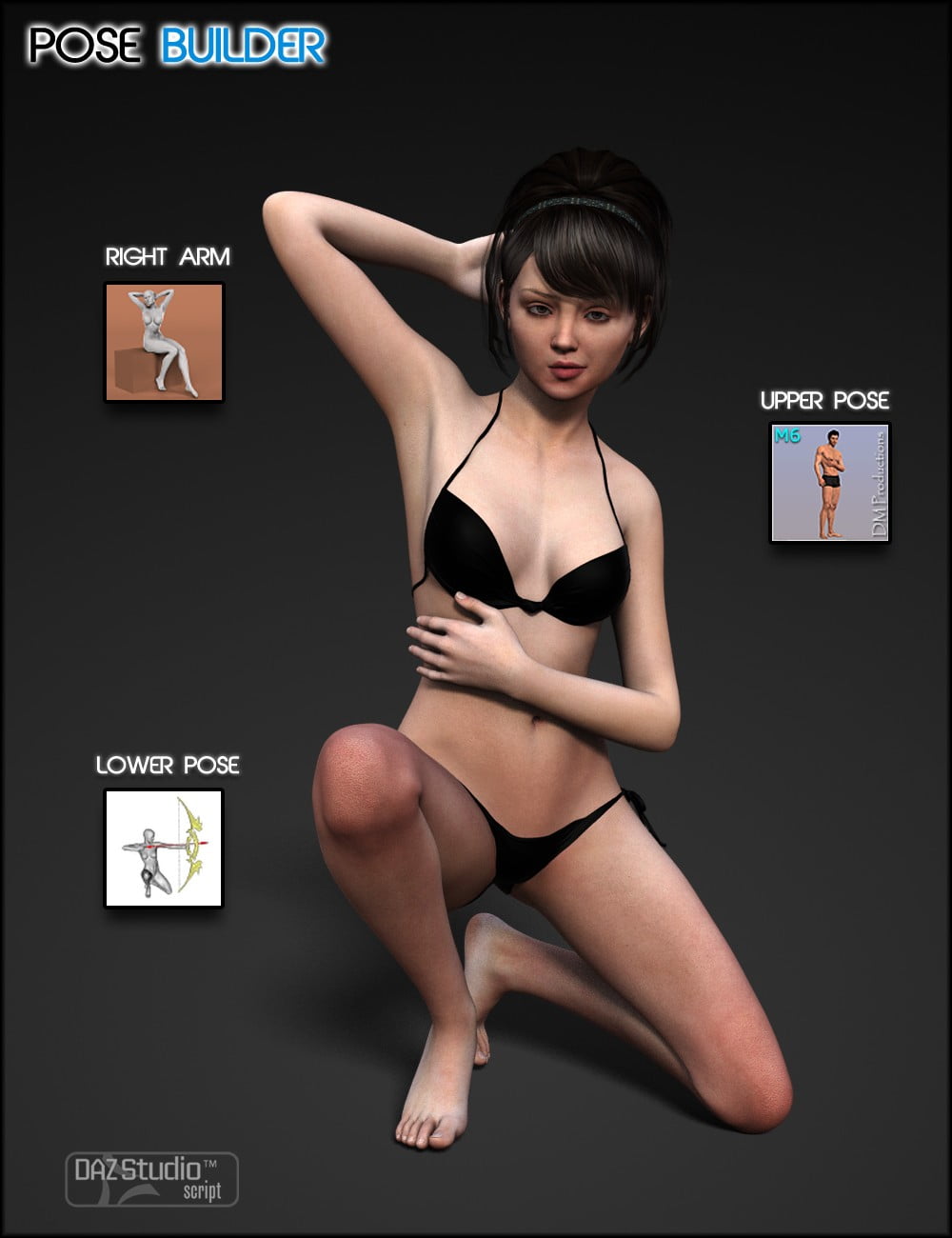 Pose Builder for Genesis, Genesis 2 Female(s) & Genesis 2 Male(s)