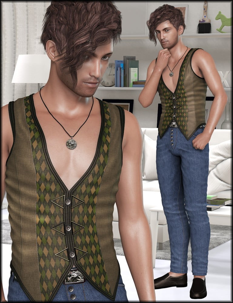 Sebastian Outfit Textures