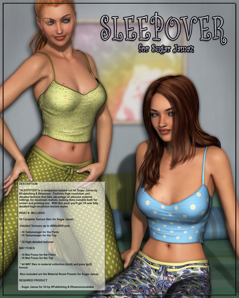 SLEEPOVER for Sugar Jamaz