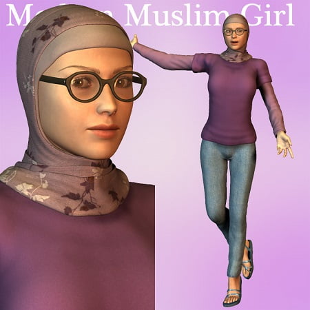 Modern Muslim Girl