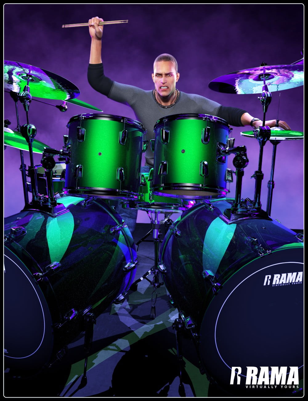 Rama Drums Addon