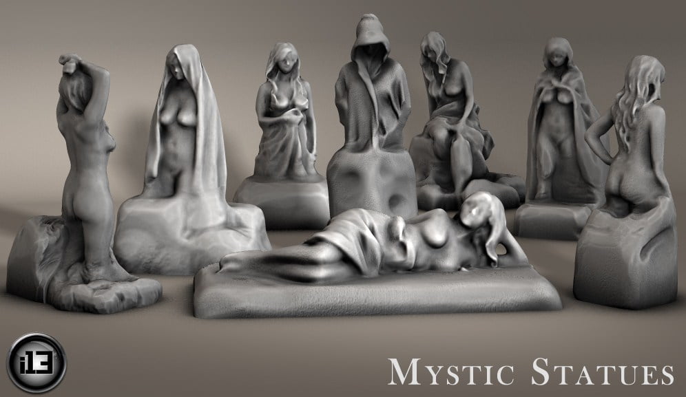 i13 Mystic Statues