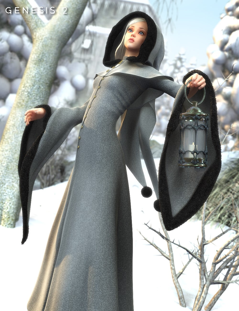 Winter Fantasy for Genesis 2 Female(s)