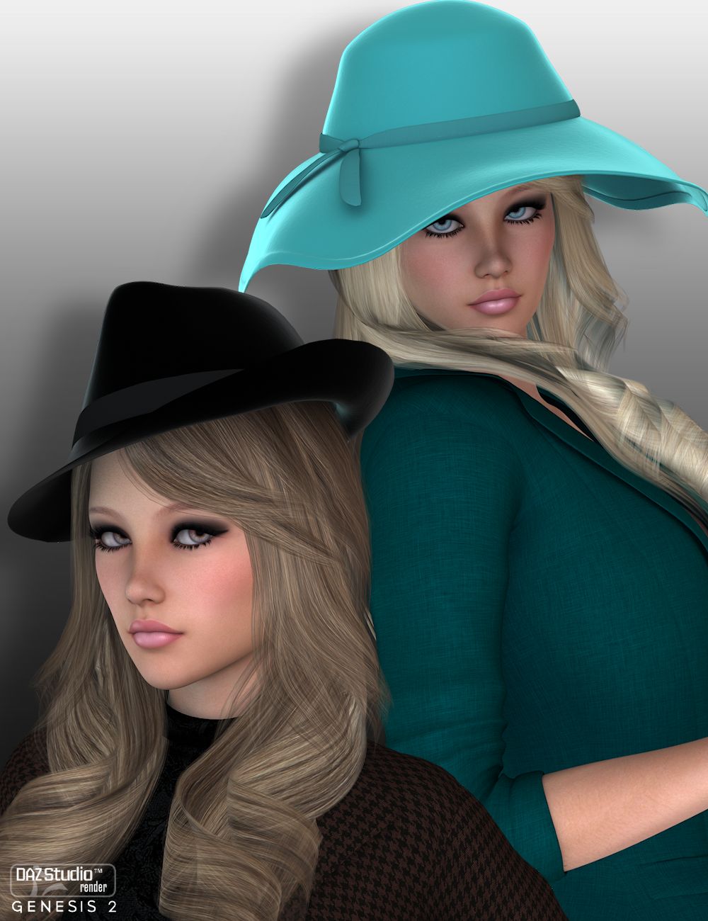 Beau Chapeau for Genesis 2 Females