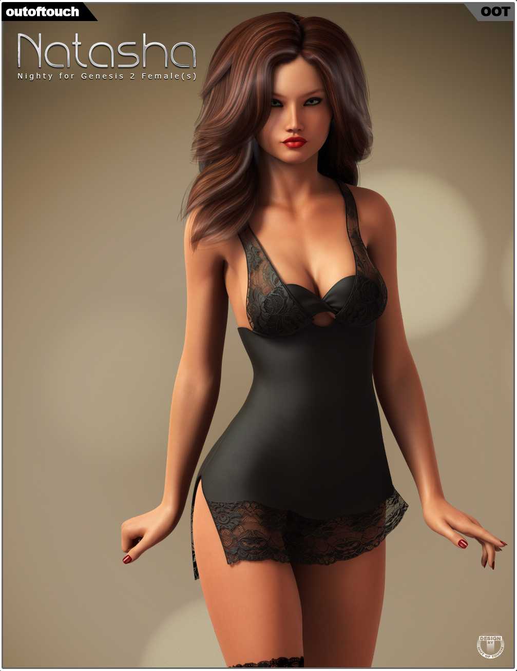 Natasha's Nighty for Genesis 2 Female(s)