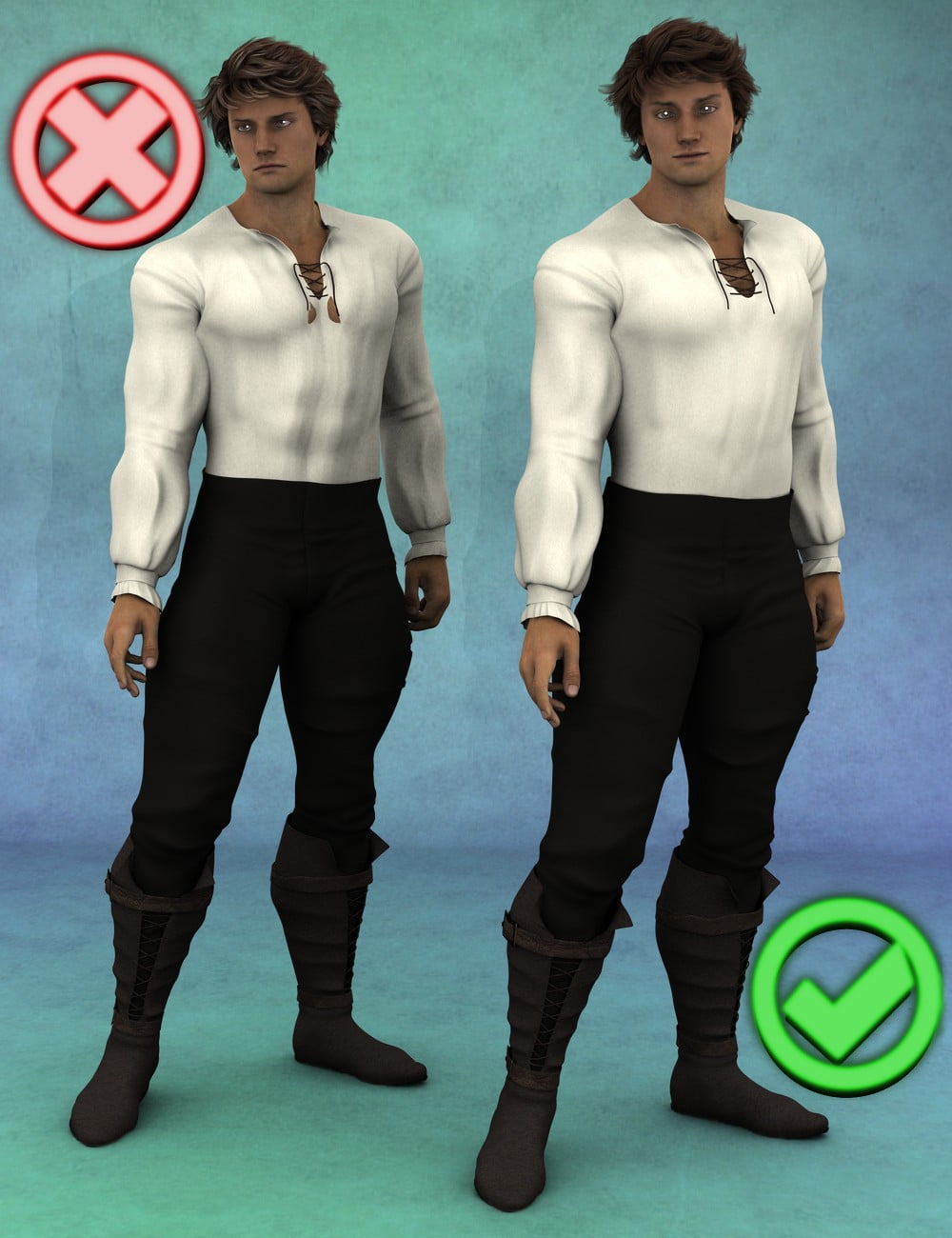 Clothing Smoothers for DAZ Genesis 2 Male(s)