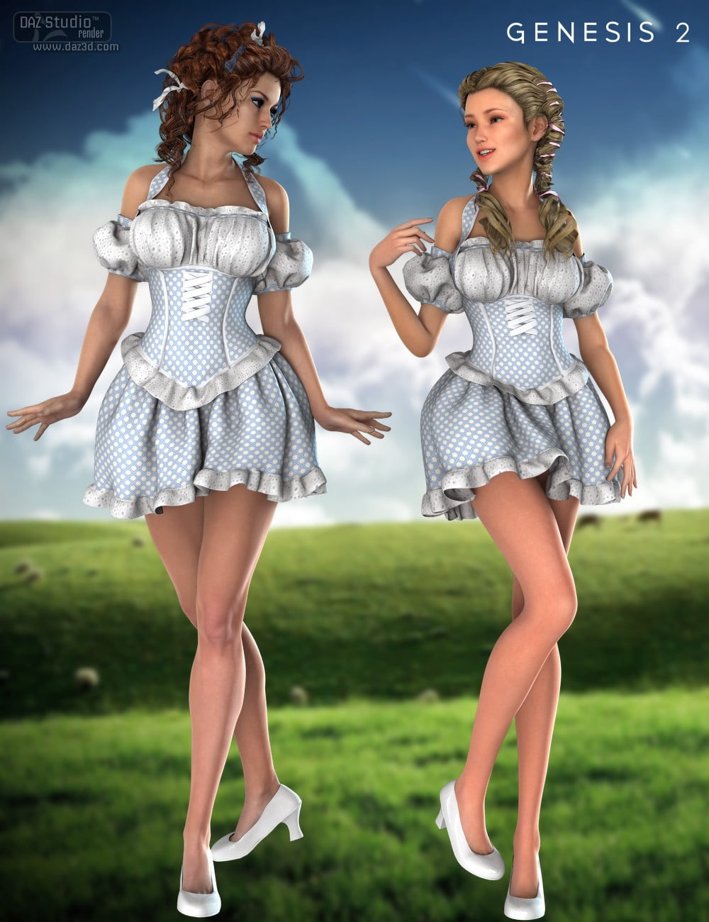 Milkmaid for Genesis 2 Female(s)