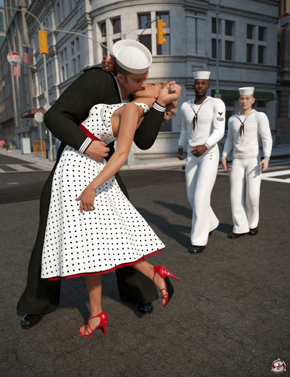 Naval Uniform for Genesis 2 Male(s)