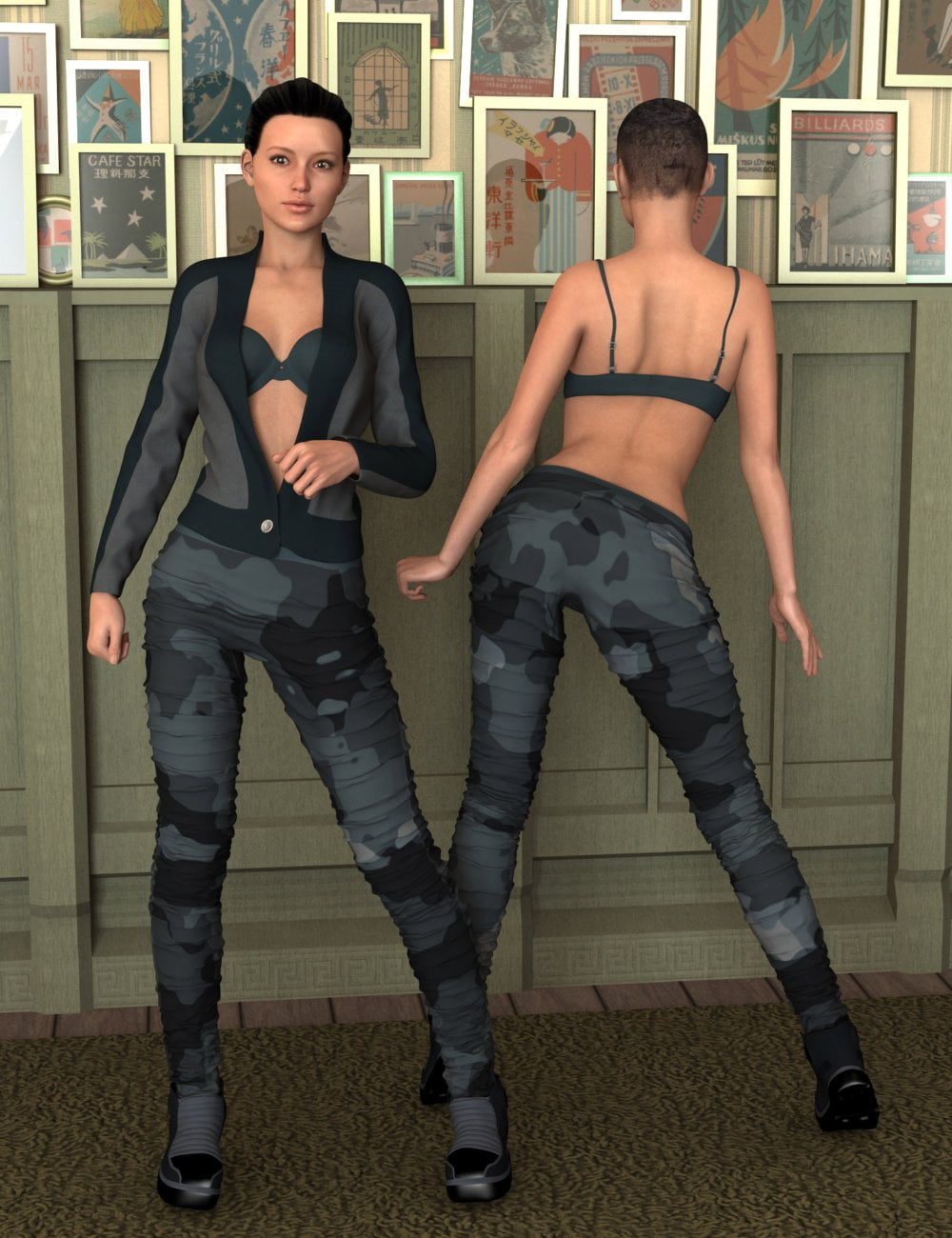 Army Brat for Genesis 2 Female(s)