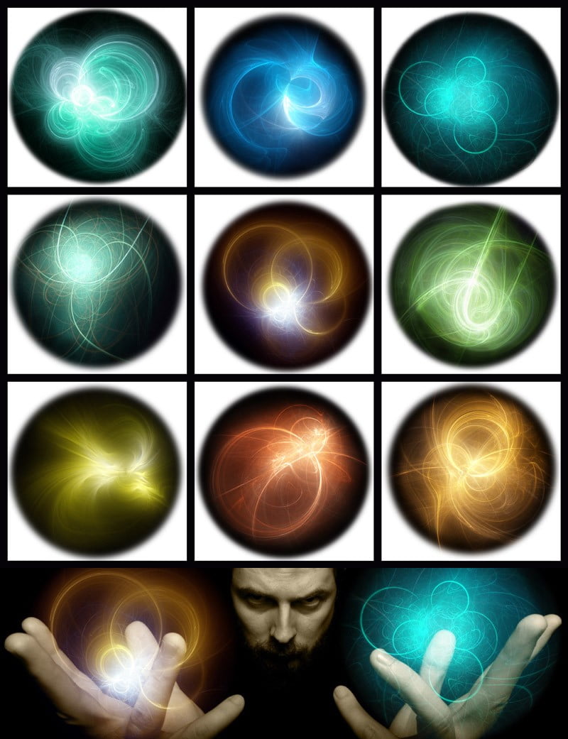 Drag-n-Drop Magical Halos