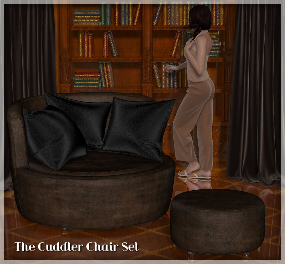 The Cuddler Chair Set