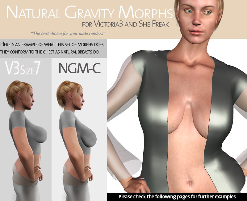 Natural Gravity Morphs for V3