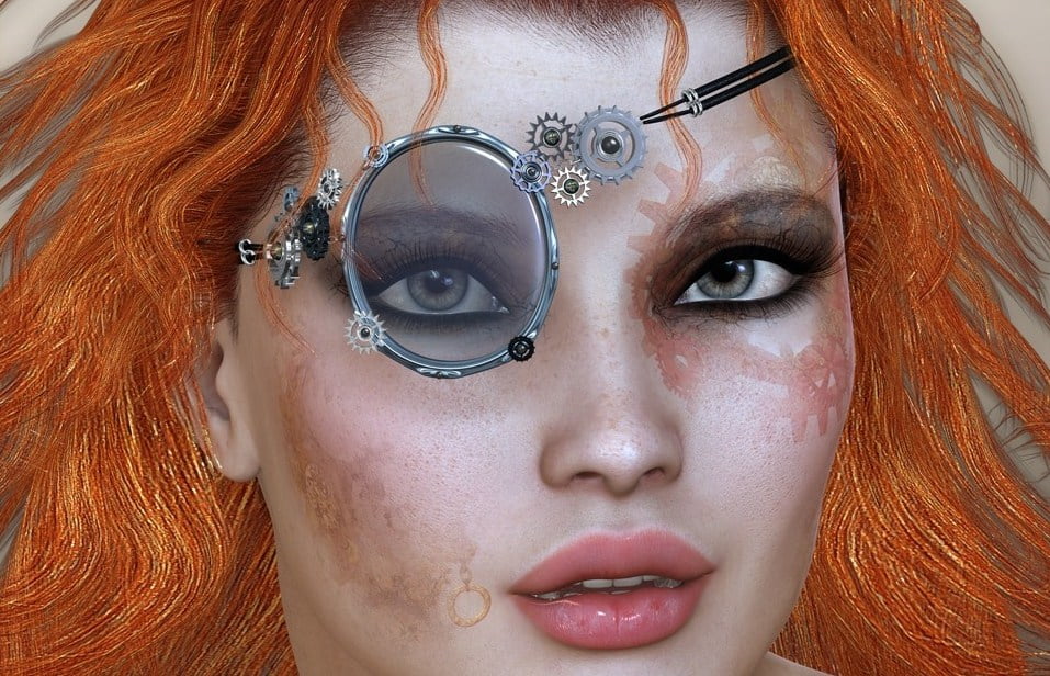 SteamPunk It Hot Monocle