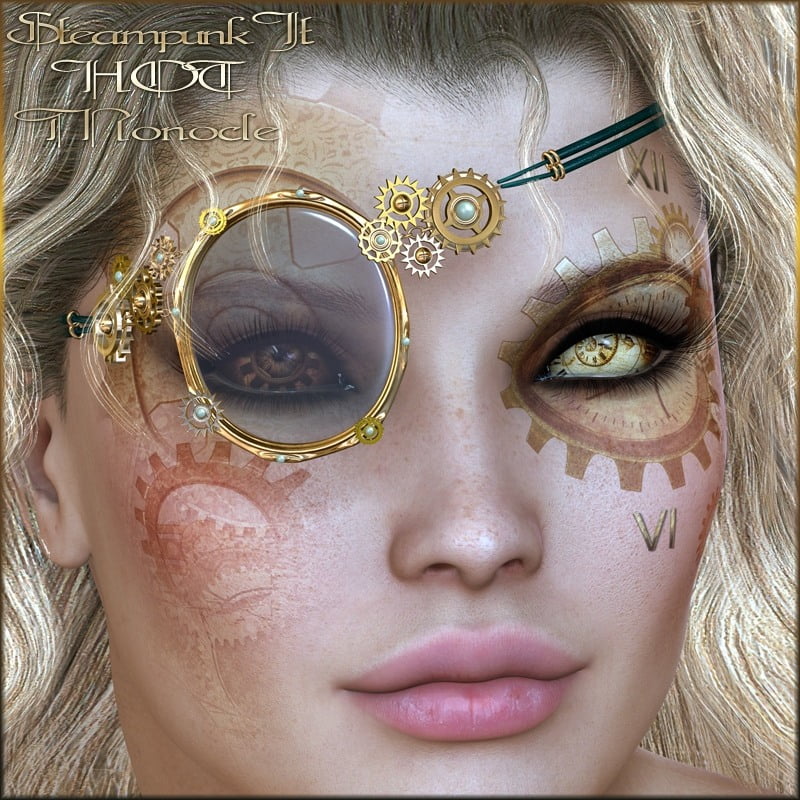 SteamPunk It Hot Monocle