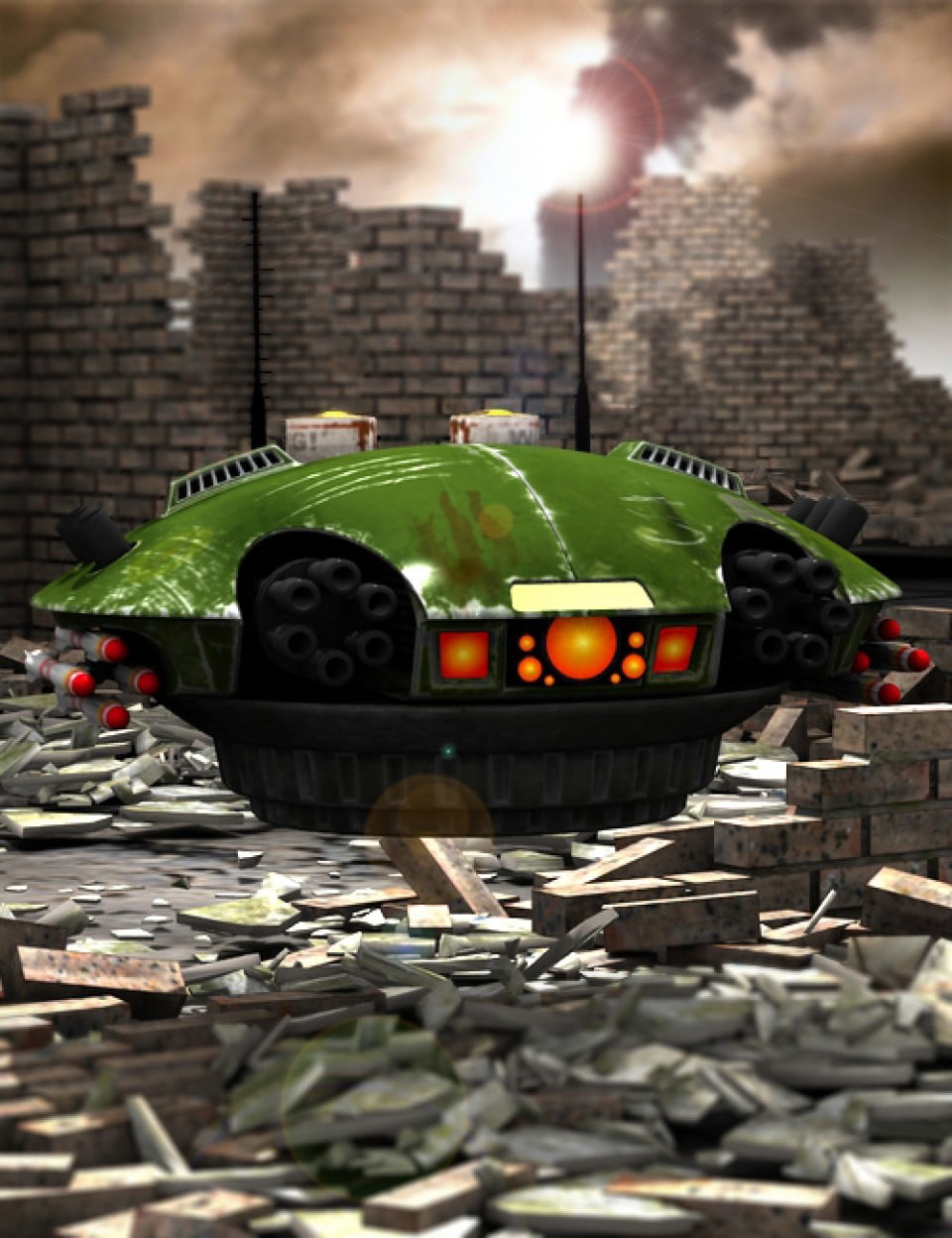 Urban Pacification Drone UPD