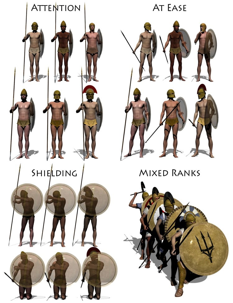 Greek Phalanx Action