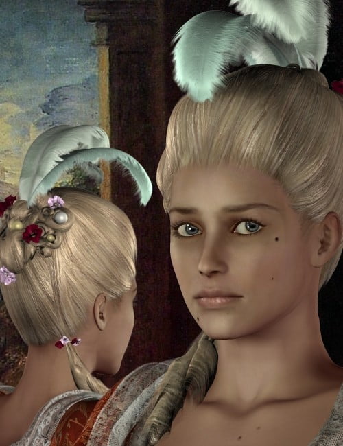 Marie Louise Hair and Wig