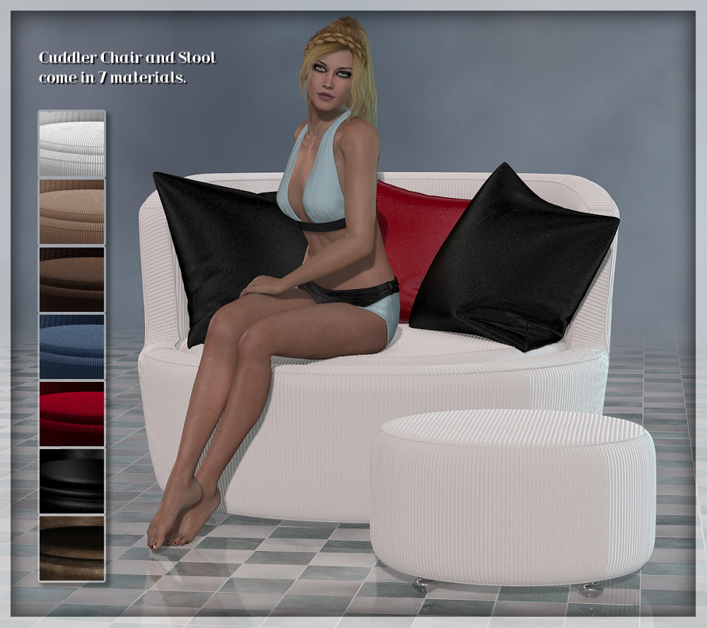 The Cuddler Chair Set