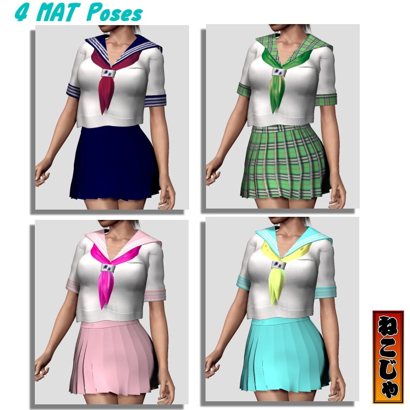 nekoja's Sailor Suit for Victoria 4