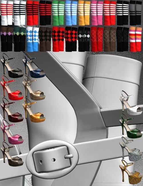 Three pairs of Sandals