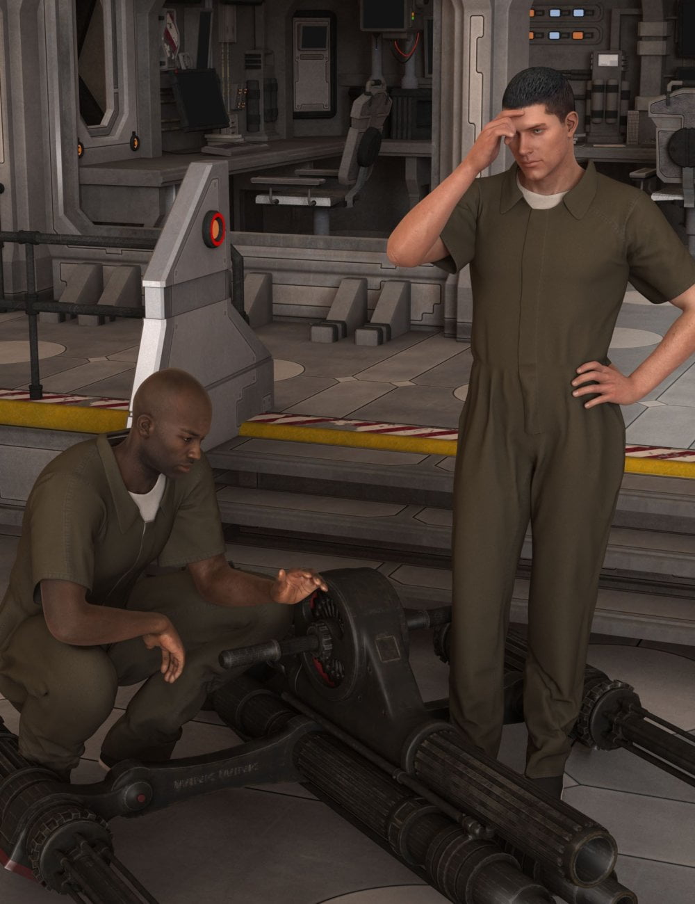 Prison Clothes for Genesis 2 Male(s)