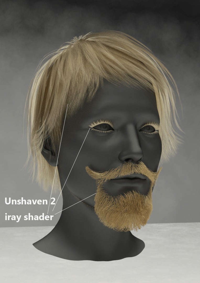 Mec4D Unshaven 2 for Genesis 2 Male(s)