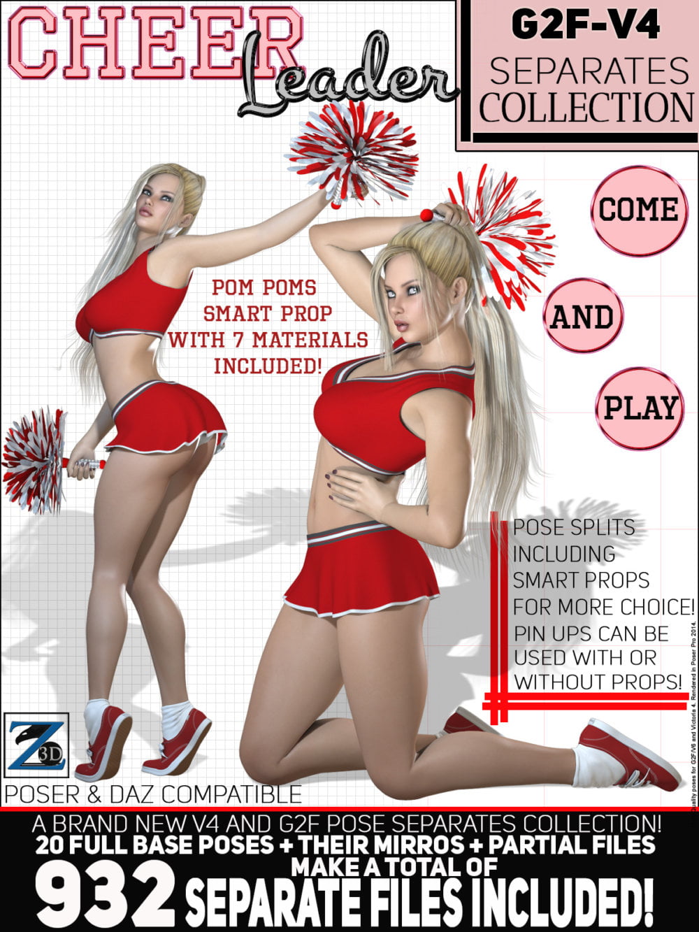 Z Cheerleader - Separates Collection - V4-G2F
