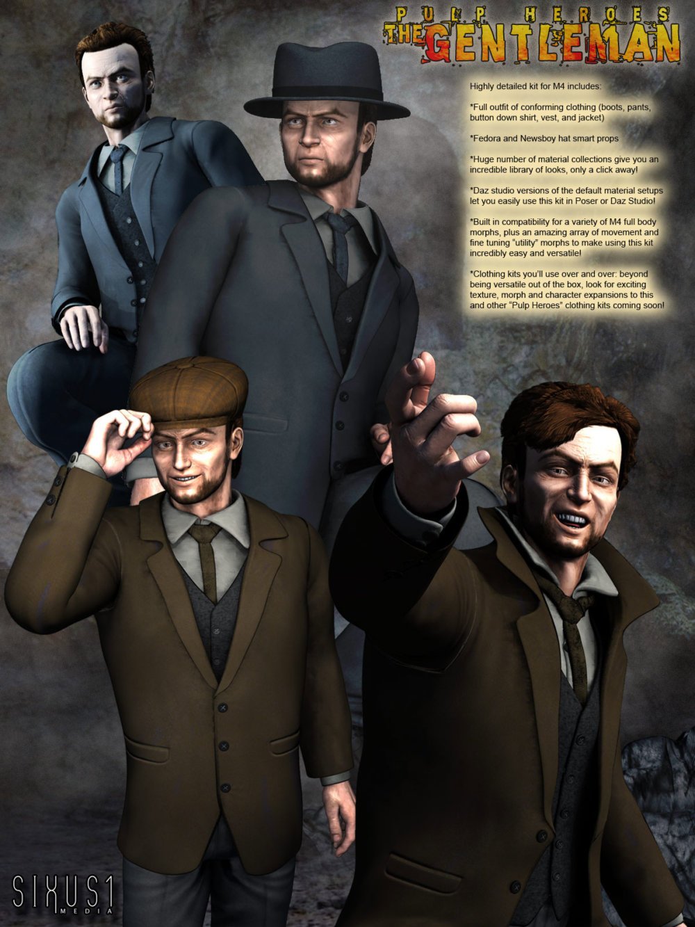 S1M Pulp Heroes: The Gentleman for M4