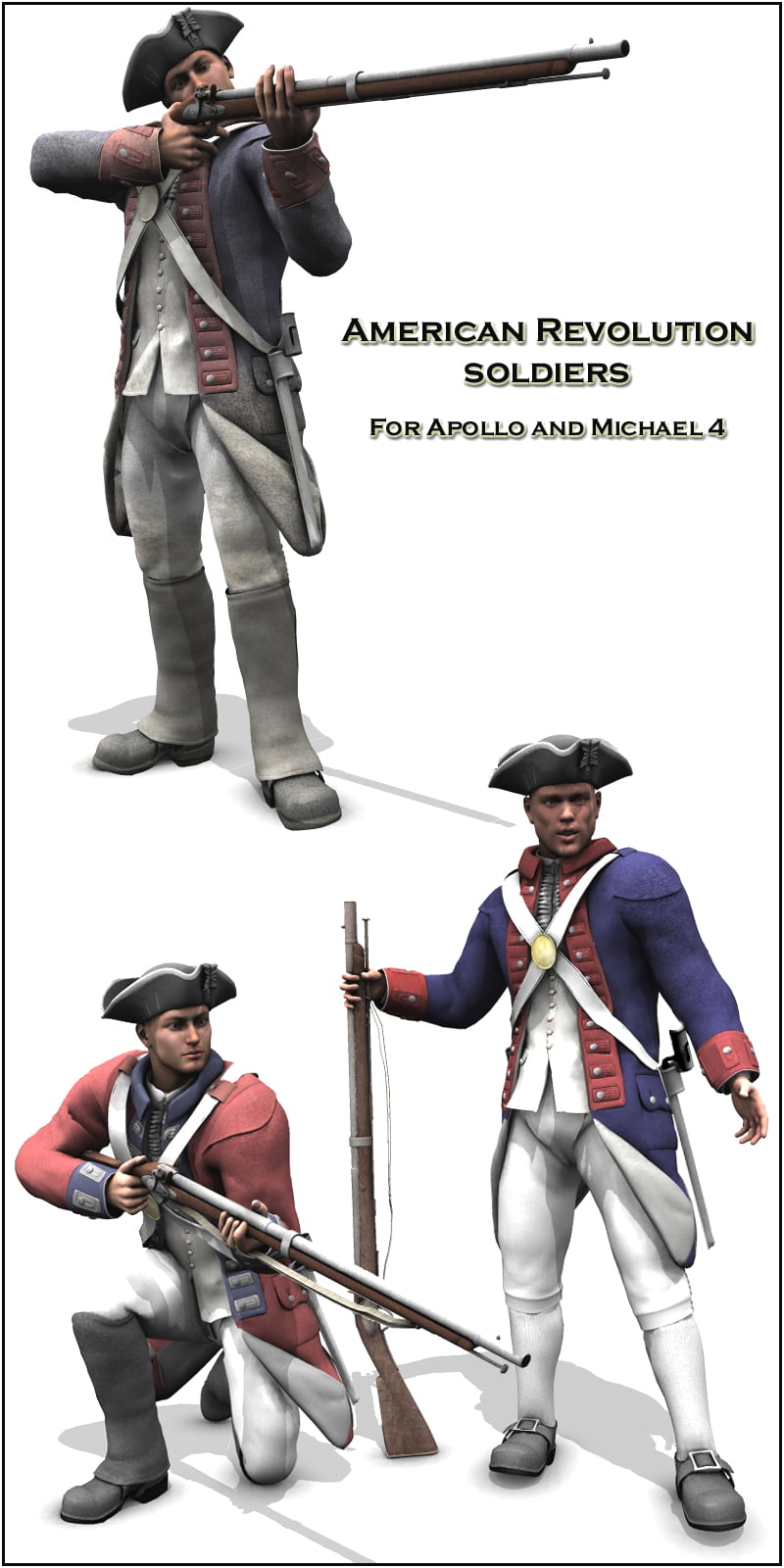 American Revolution soldiers