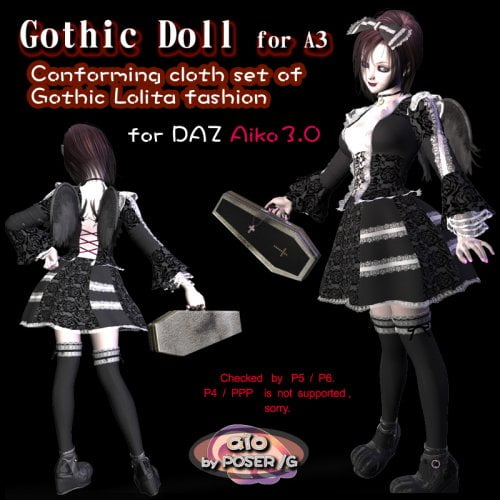 Gothic Doll for Aiko3.0