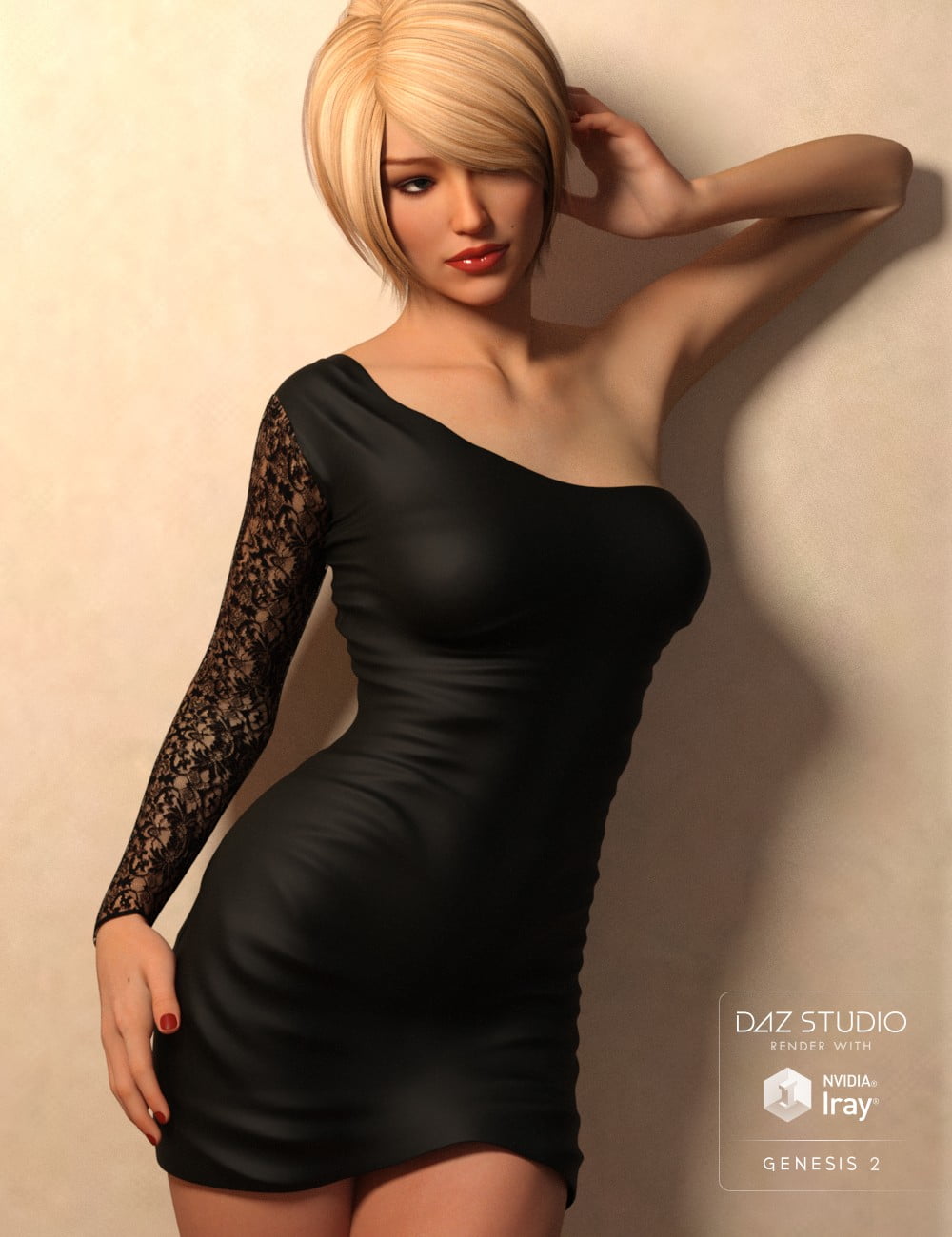 Chloe Dress for Genesis 2 Female(s)