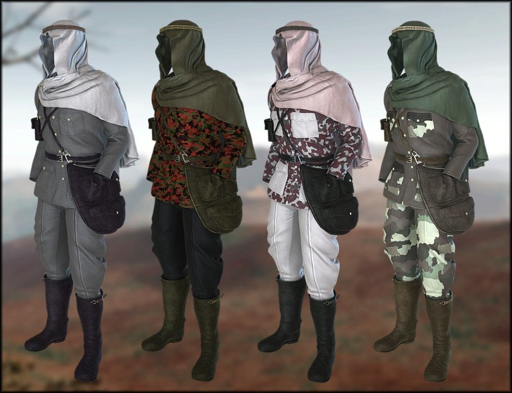 Desert Pathfinder Textures