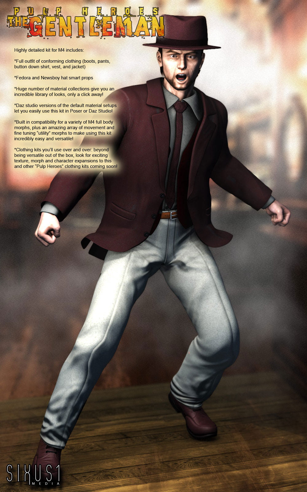S1M Pulp Heroes: The Gentleman for M4