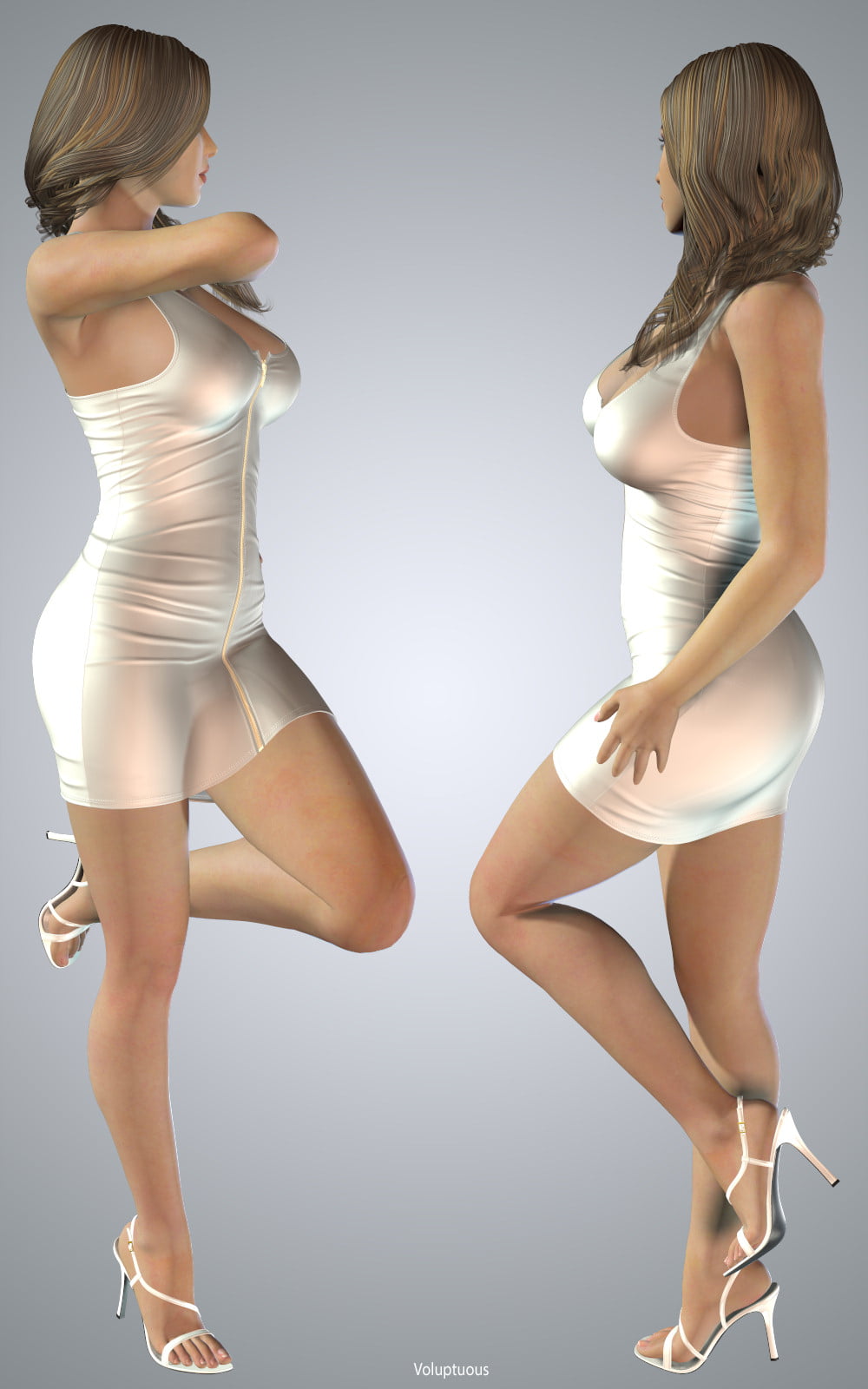 Hongyu's LeatherDress for V4