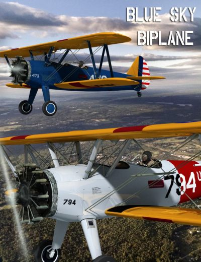00-main-blue-sky-biplane-daz3d-1