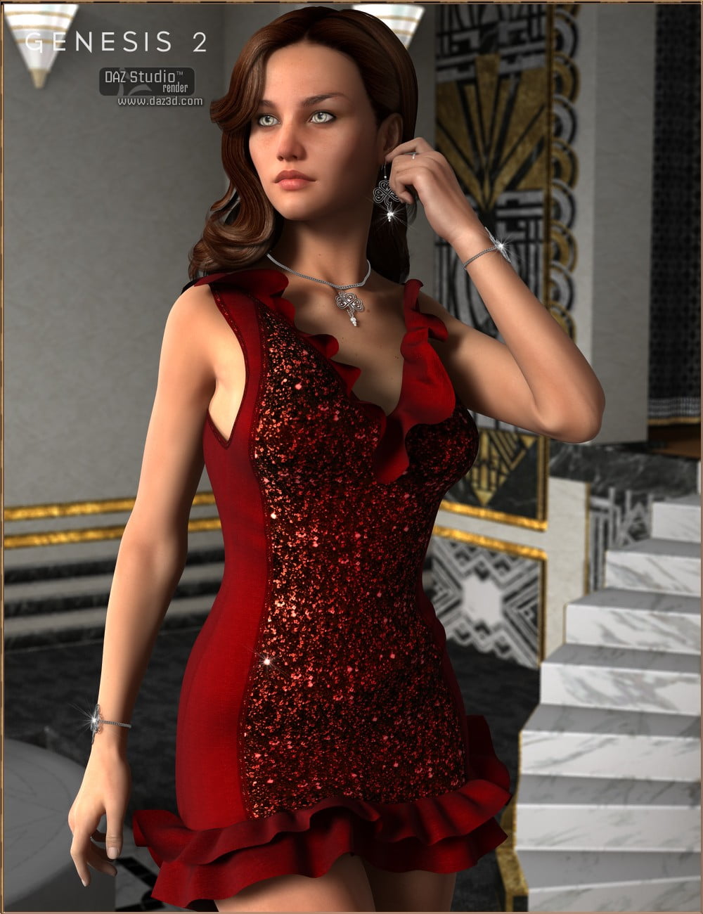 Cocktail Hour Dress for Genesis 2 Female(s)