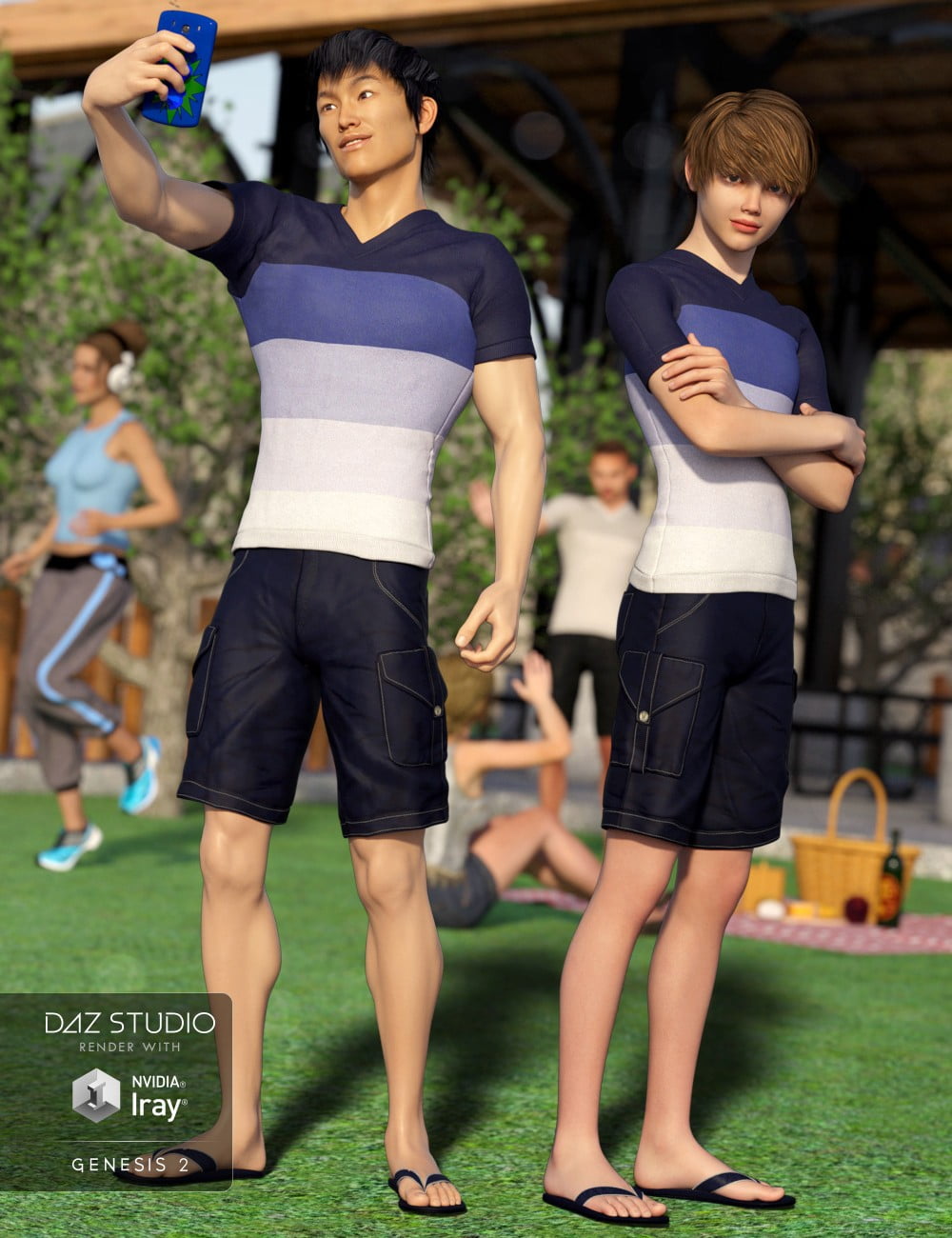 Leighton Outfit for Genesis 2 Male(s)