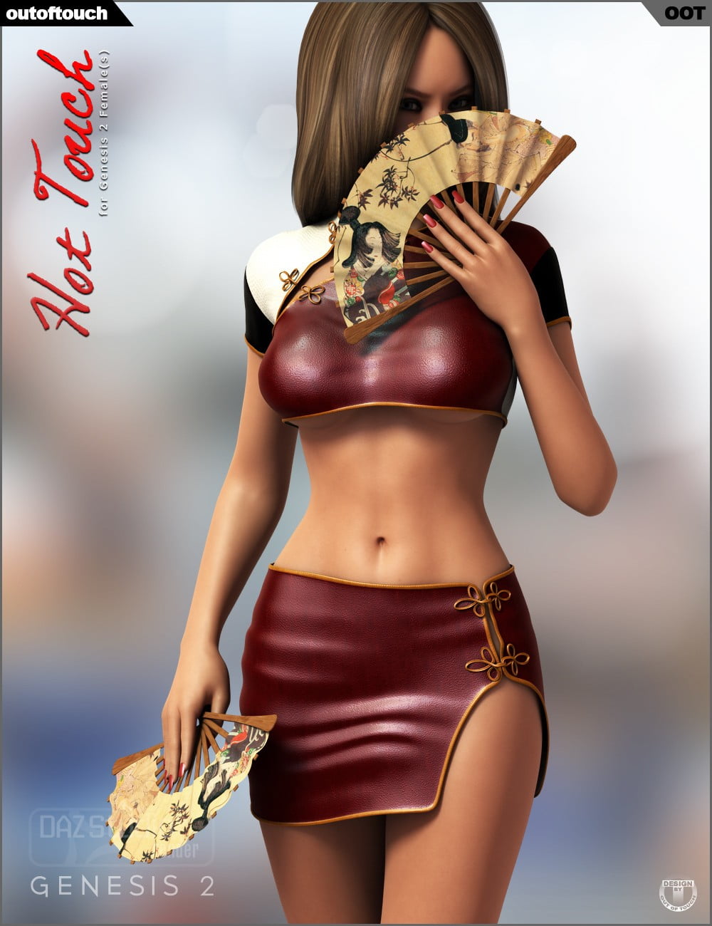 Hot Touch Outfit for Genesis 2 Female(s)