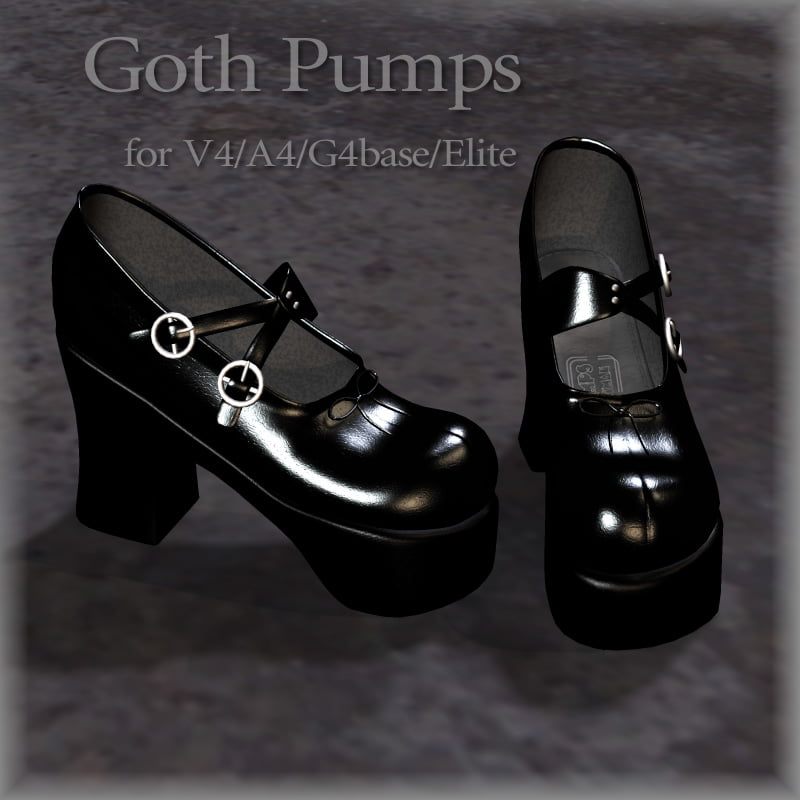 Goth Pumps