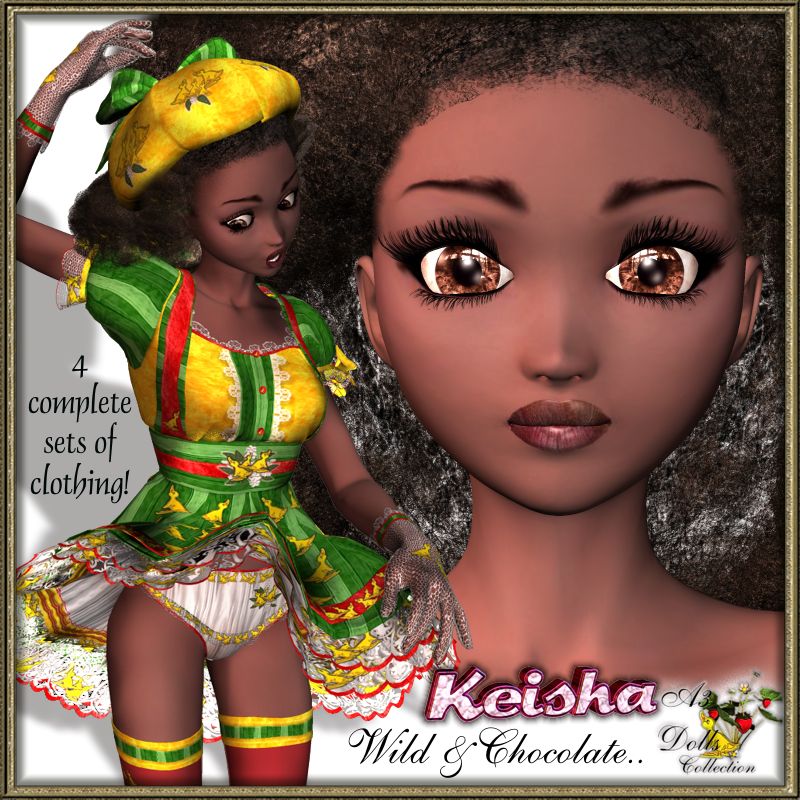 A3 Dolls Collection3 - Keisha & Mariko