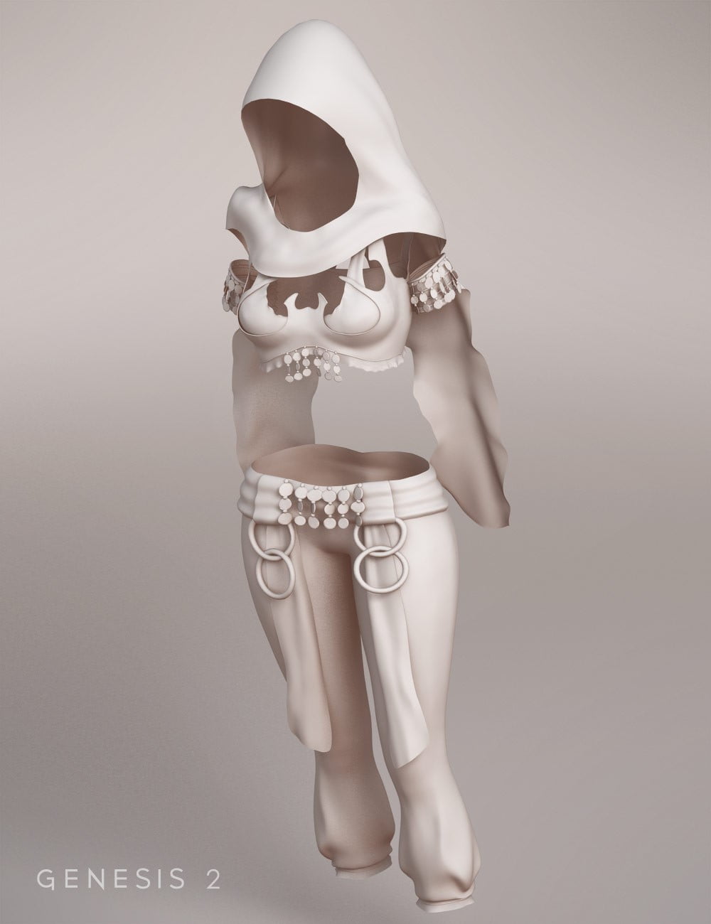 Gypsy Outfit for Genesis 2 Female(s)