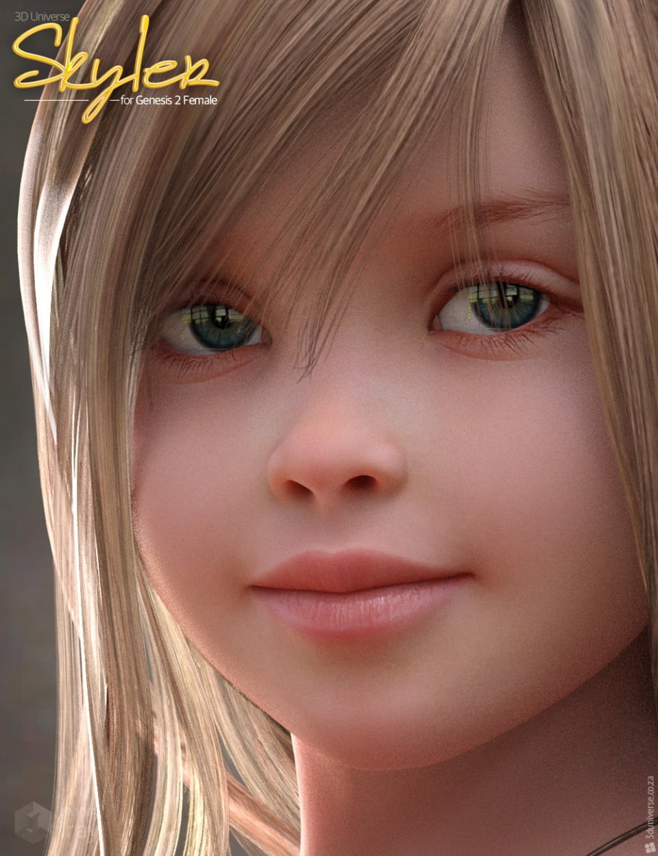 Skyler Character And Hair For Genesis 2 Females ⋆ Freebies Daz 3d